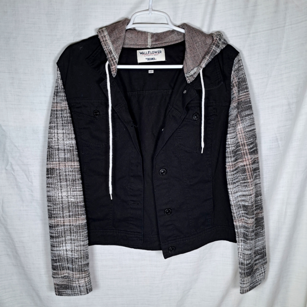 Wallflower Demin Jacket with Hood